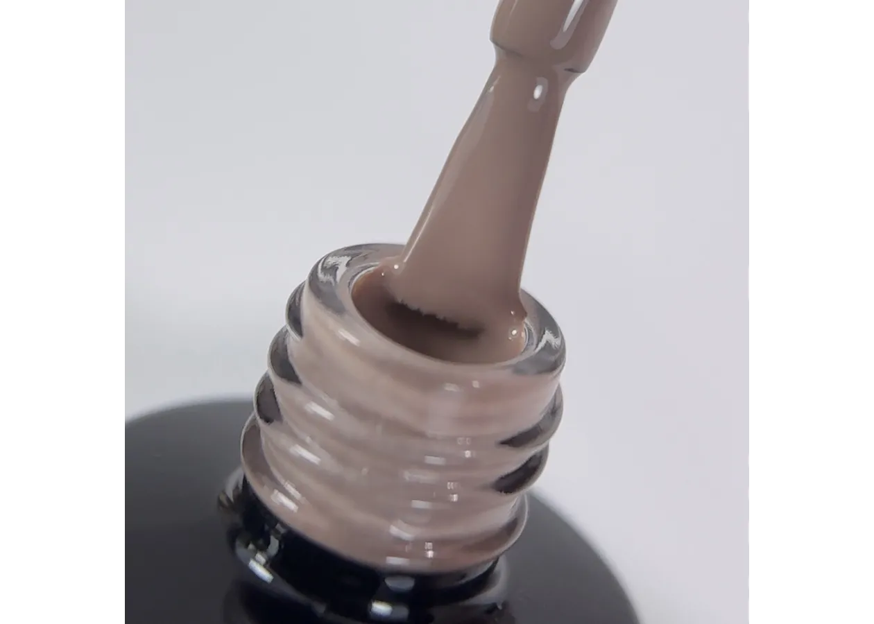 Гель-лак кольоровий Divia Nude Story NS040 Pink Wink (сіро-коричневий) Di1233, 8 мл - Фото 4