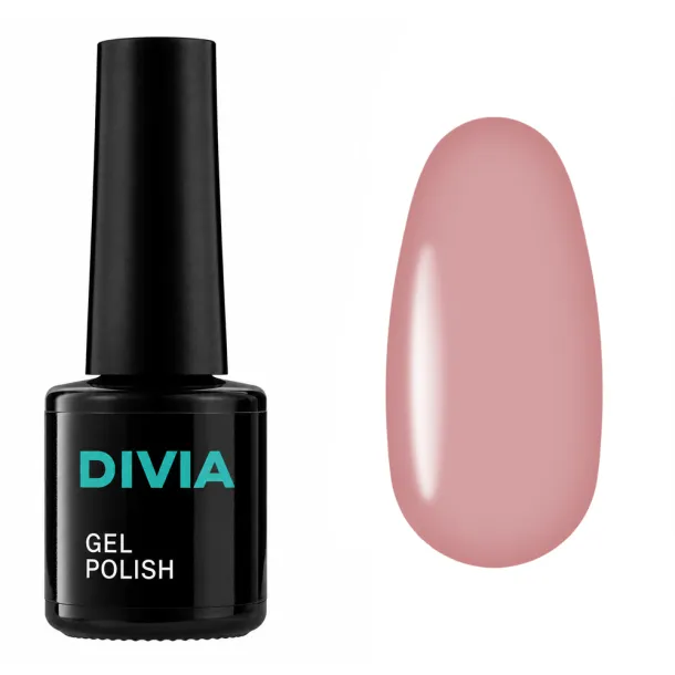 Гель-лак кольоровий Divia Nude Story NS070 Nude Mood (пильно-рожево-коричневий) Di1233, 8 мл
