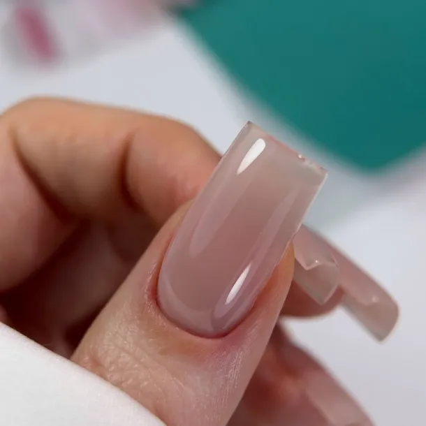 Гель для нарощування та укріплення нігтів Divia Build It Up Gel BU27 Pale Pink (пудрово-рожевий) Di1003 (30 мл) - Фото 3