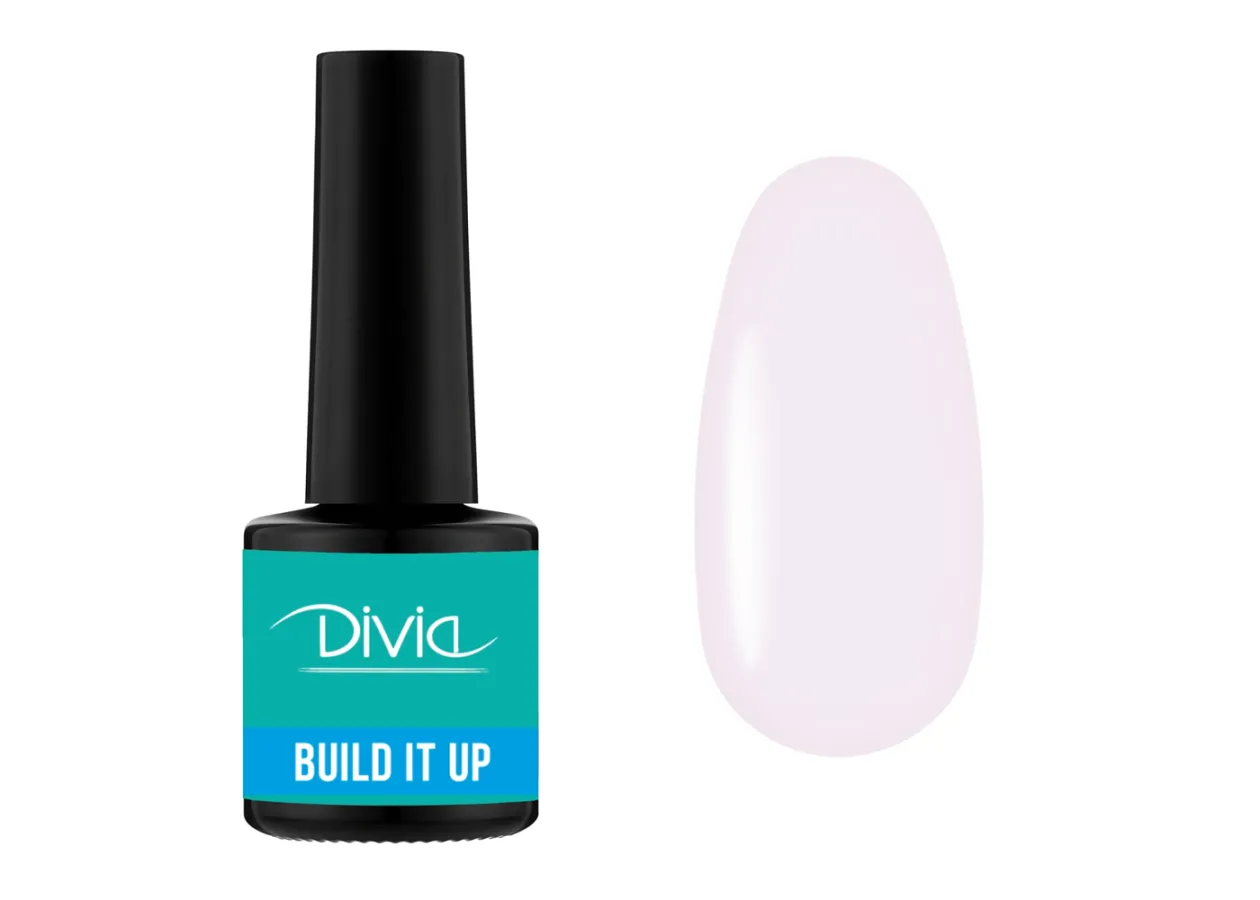 Гель рідкий для укріплення Divia Build It Up Gel BU06 Baby Boom (вершково-рожевий) Di1001 (8 мл)