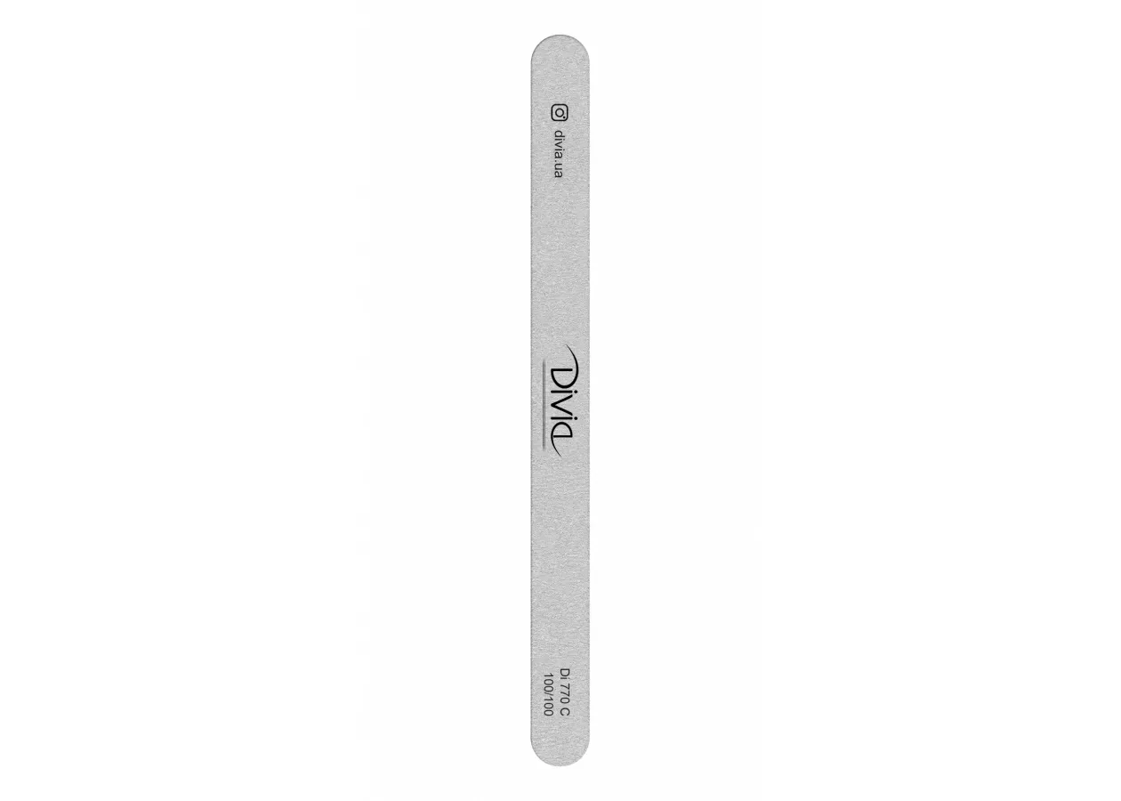 Пилка мінеральна пряма Divia Di770C 100/100 грит