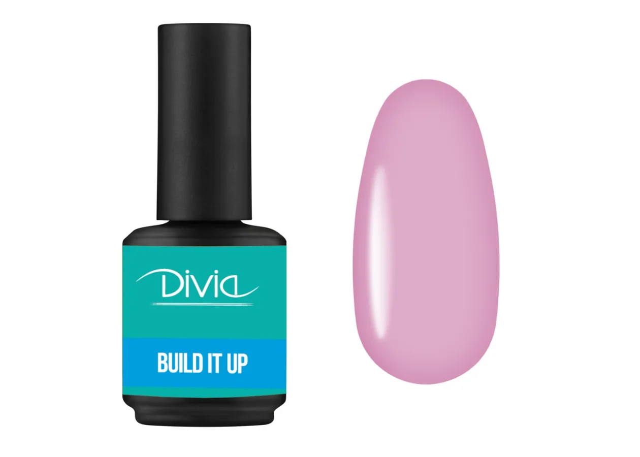 Гель рідкий Divia Build It Up Gel BU13 Cover Pink (холодний рожевий) Di1002 (15 мл)