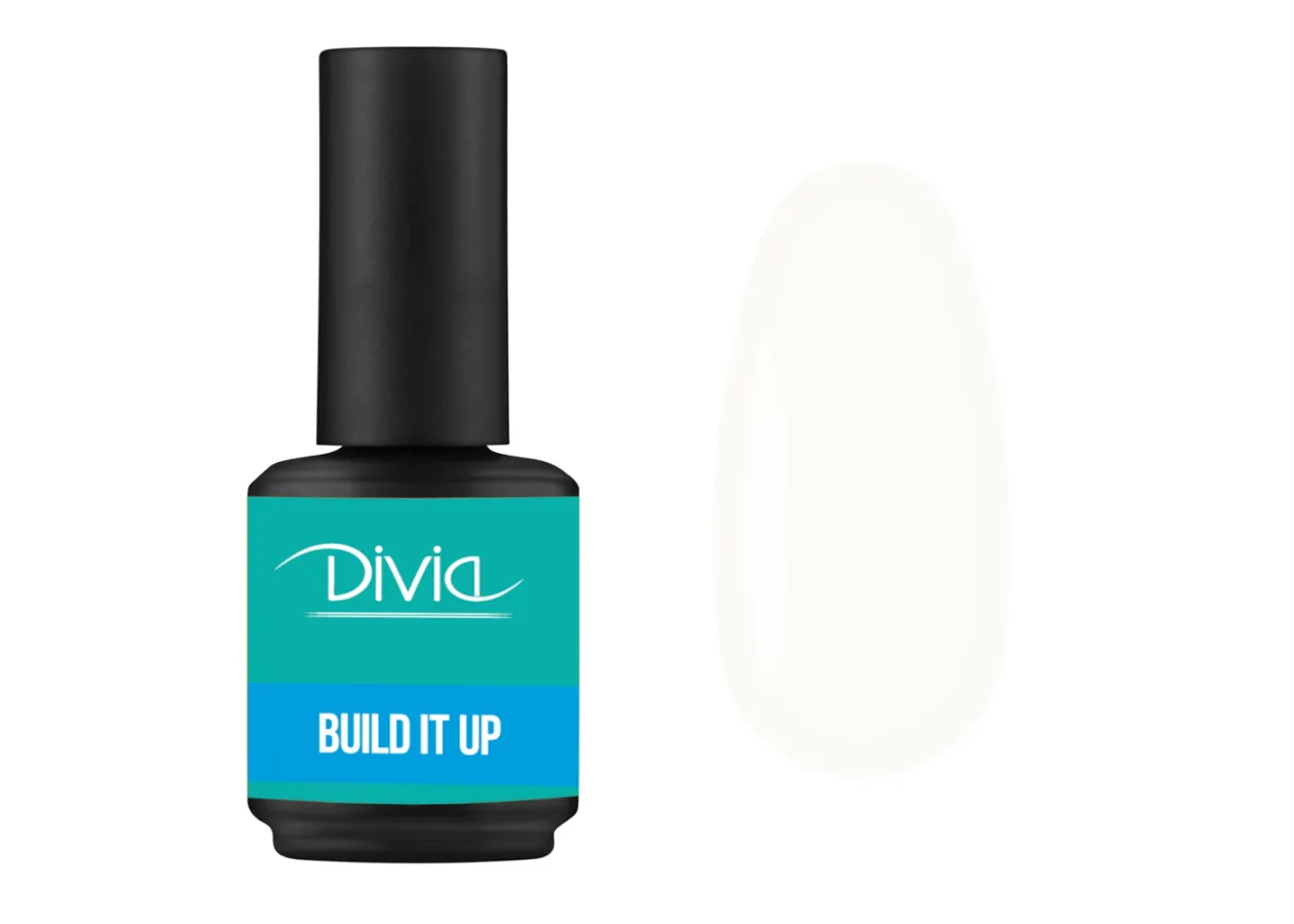 Гель рідкий Divia Build It Up Gel BU15 Latte (молочно-бежевий)  Di1002 (15 мл)