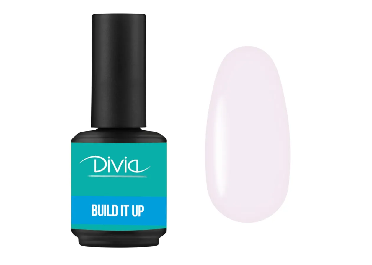 Гель рідкий Divia Build It Up Gel BU16 Baby Boom (вершково-рожевий) Di1002 (15 мл)